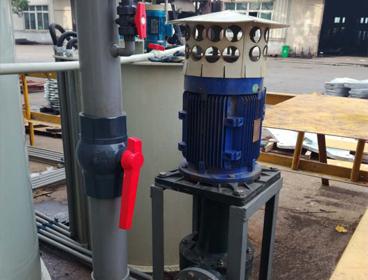 槽外立式泵​废气塔工程案例